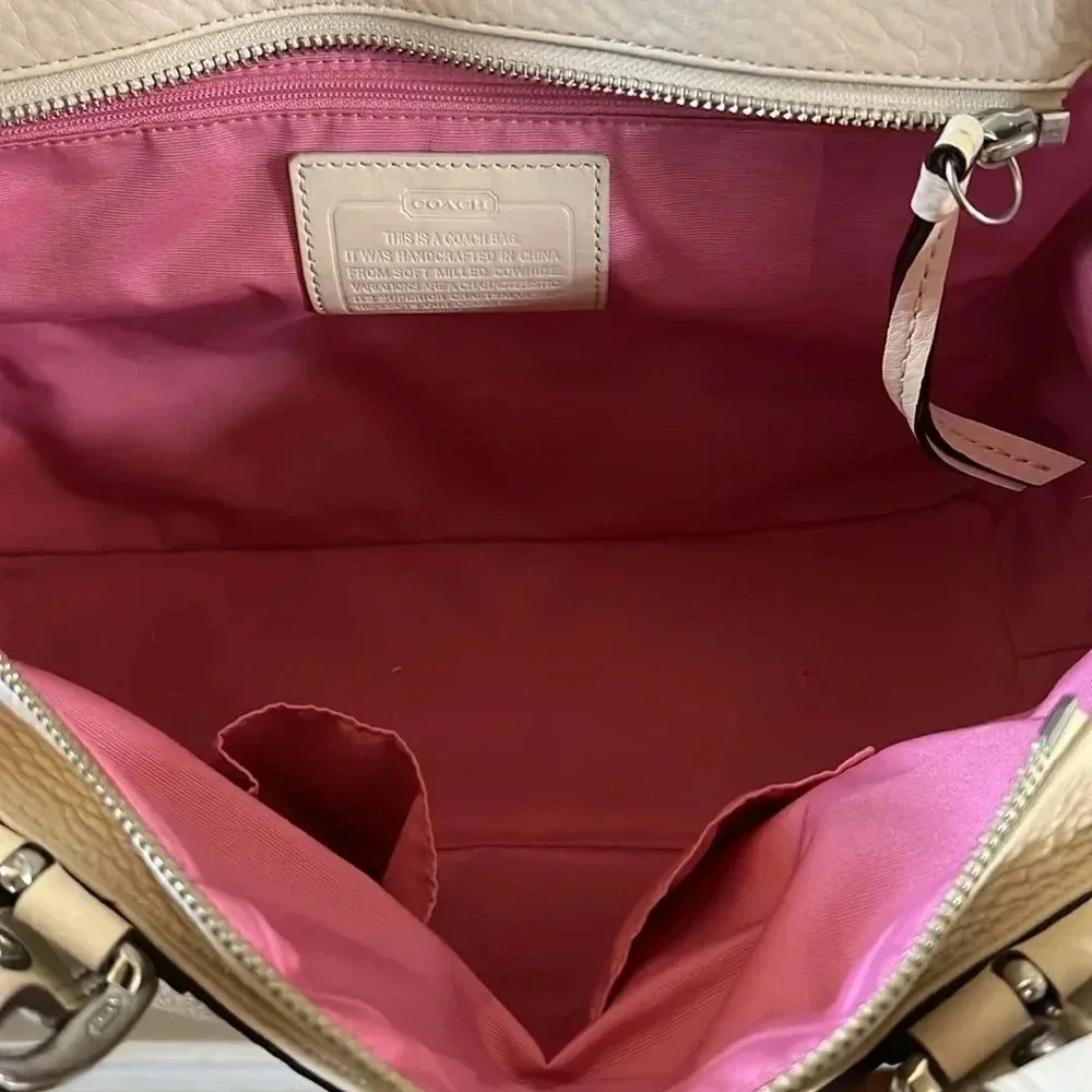Coach Soho Pleated Leather shoulder Bag